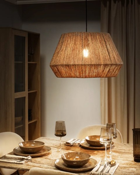 Lampa wisząca KIBI Rattan Naturalny