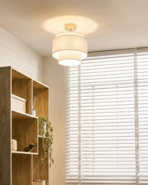 Lampa wisząca POSTRERO Rattan Naturalny