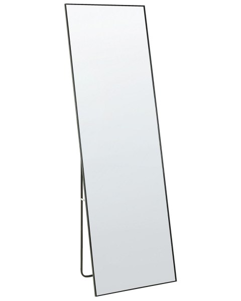 Lustro stojące 50 x 156 cm srebrne BEAUVAIS