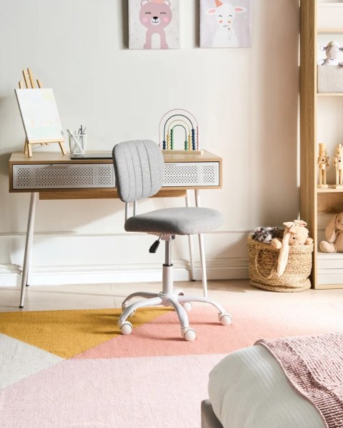 Lustro stojące MALANGE 150 cm Rattan Naturalny