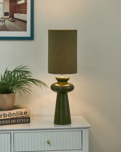 Lustro ścienne BLOSVILLE 58 cm 164 cm Drewno jodłowe Brązowy