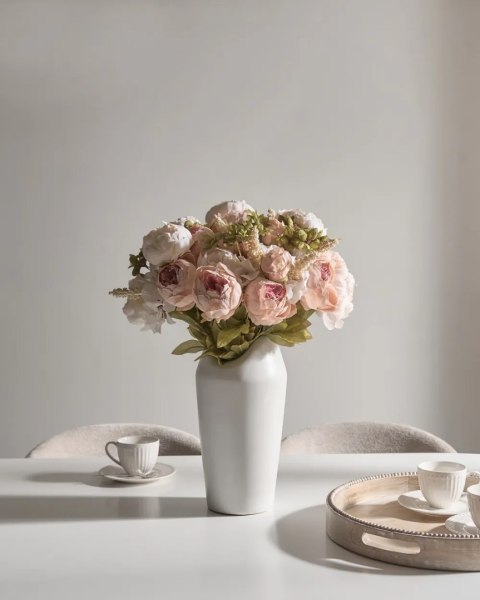 Lustro ścienne FENIOUX 60 cm 90 cm Srebrny
