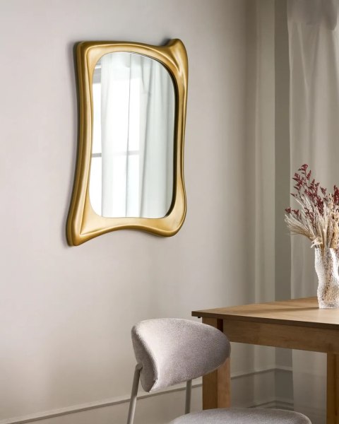 Lustro ścienne GUICLAN 61 cm 83 cm Biały