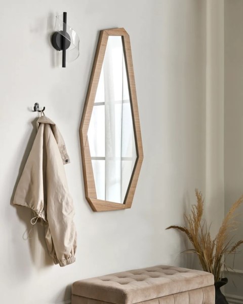 Lustro ścienne GUICLAN 61 cm 83 cm Biały