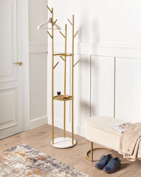 Lustro ścienne MOULINS 50 cm 55 cm Metal Czarny