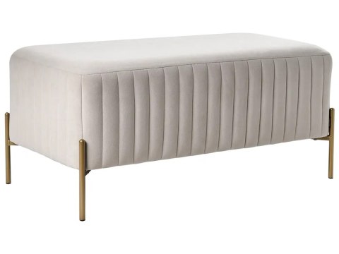 Lustro ścienne PALI 60 cm 90 cm Metal Złoty