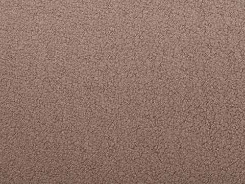 Łóżko Boucle MELLE 140 x 200 cm Brązowy
