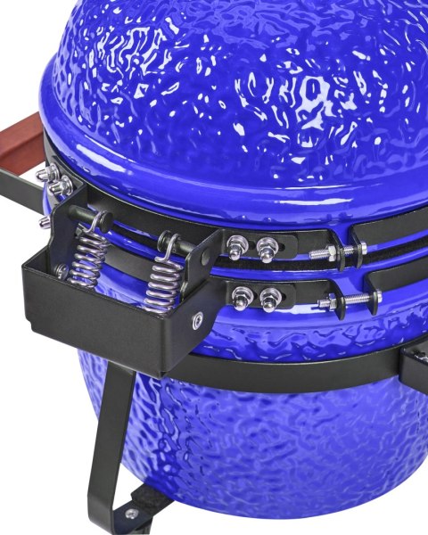 Mini grill węglowy KAMADO Ceramika Niebieski