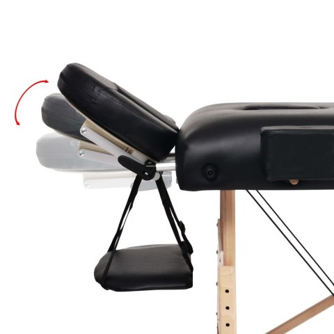  Składany stół do masażu i stołek, dwuczęściowy, grubość 10 cm Lumarko!