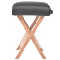  Składany stołek do masażu z 2 wałkami, grubość siedziska 12 cm Lumarko!