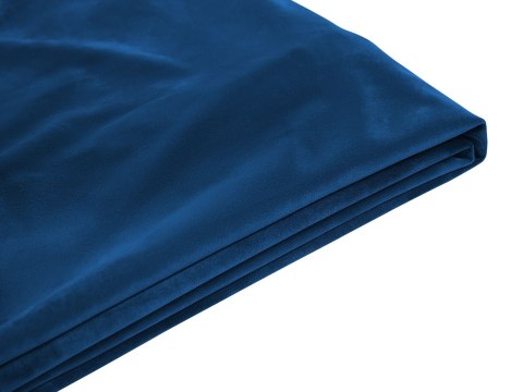 Pokrowiec na łóżko Welur FITOU 180 x 200 cm Szmaragdowy