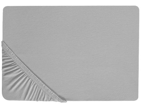 Prześcieradło z gumką HOFUF Bawełna 140x200 cm Różowy