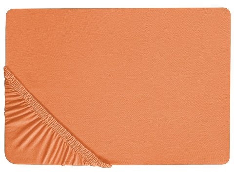Prześcieradło z gumką JANBU Bawełna 90x200 cm Zielony