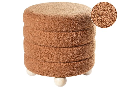 Puf CHILLY Boucle Zielony