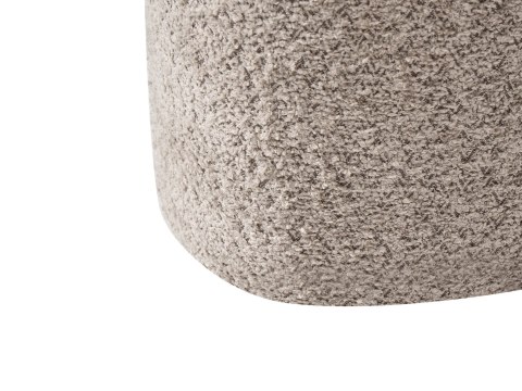 Puf SCOTIA Szenil Jasnobrązowy 40 cm 33 cm 44 cm