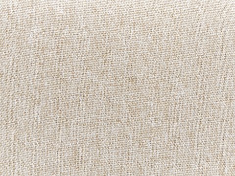 Puf lniany ⌀ 40 cm beżowy SEDONA
