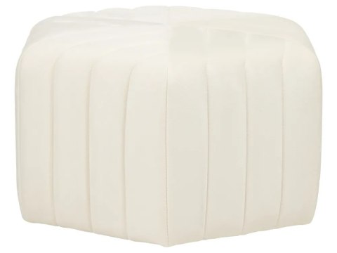 Puf welurowy ⌀ 35 cm różowy YANKTON