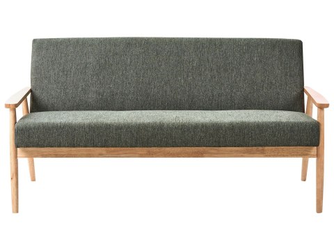 Sofa dla 2 osób ESRUM Jasny brąz/ zielony