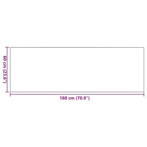 Wycieraczka vidaXL prostokątna szara 60x180 cm Lumarko!