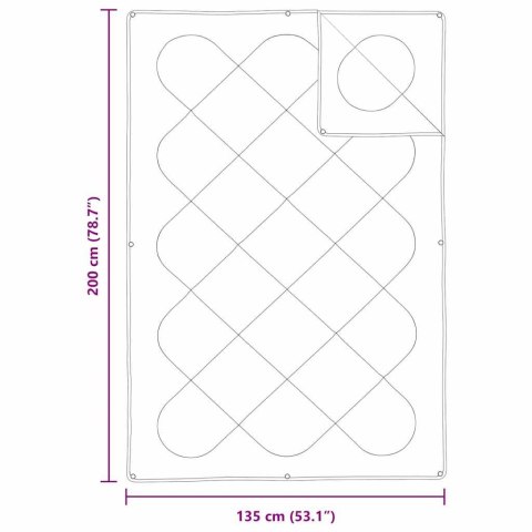 Koce i Kołdry Biały 135 x 200 cm Mikrofibra Lumarko!