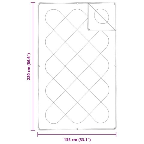 Koce i Kołdry Biały 135 x 220 cm Mikrofibra Lumarko!