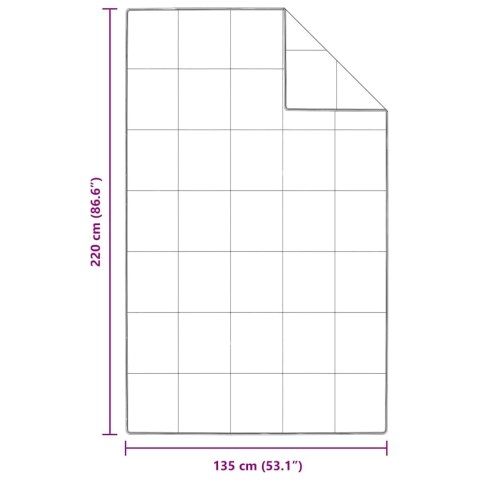 Koce i Kołdry Biały 135 x 220 cm Puch Lumarko!