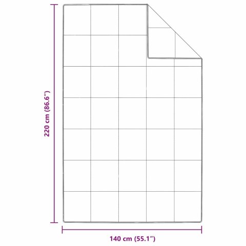 Koce i Kołdry Biały 140 x 220 cm Puch Lumarko!