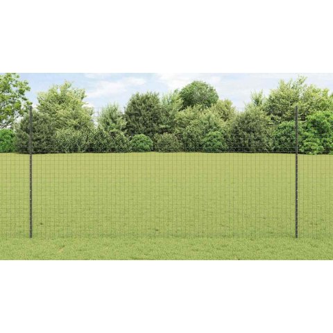 Słupy ogrodzeniowe 22 pcs Szary 150 cm Stal Lumarko!