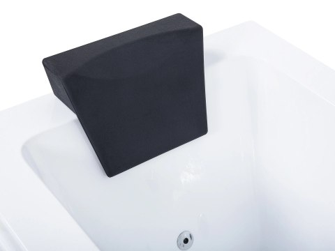Wanna LED z hydromasażem 170 x 75 cm biała GALLEY