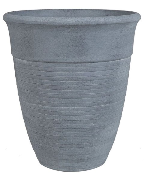 Zestaw 2 doniczek ⌀ 43 cm szary KATALIMA