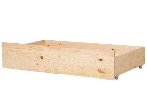 Zestaw 2 szuflad pod łóżko Drewno RUMILLY Biały