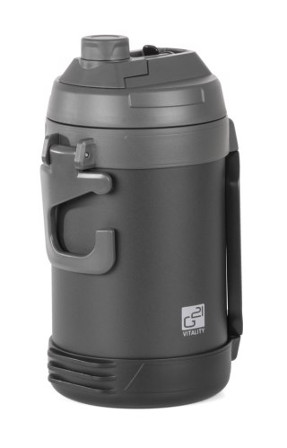 Termos G21 nierdzewny 3800 ml, czarno-szary