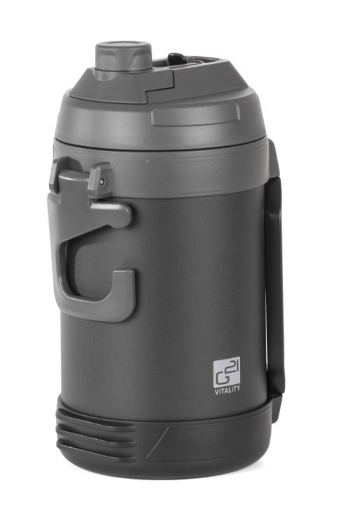 Termos G21 nierdzewny 3800 ml, czarno-szary