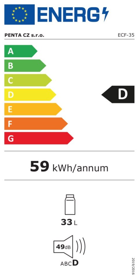 G21 Kompresorowa lodówka samochodowa 35 l