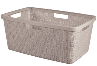 Kosz na pranie Curver Jute 46 l taupe