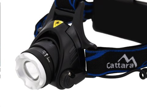 Czołówka LED Cattara 570lm ZOOM z możliwością ładowania