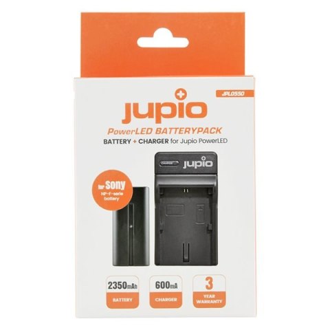 Lampa LED Jupio PowerLED JPL330C Dual Color z baterią NP-F550 i ładowarką