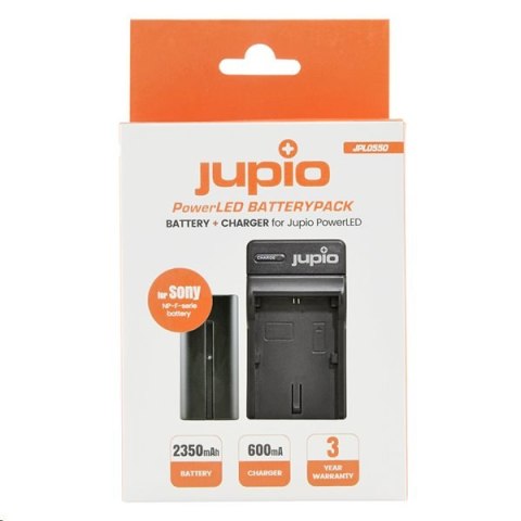 Zestaw Jupio Batterypack NP-F550 + ładowarka