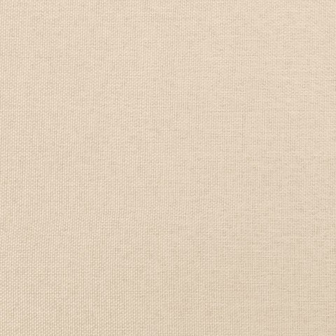 Zagłówek do łóżka z LED, kremowy, 147x16x118/128 cm, tkanina Lumarko!