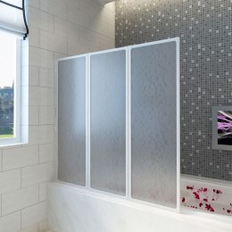  Drzwi prysznicowe, 117 x 120 cm, 3 panele, składane Lumarko!