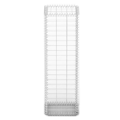  Kosz gabionowy z pokrywami, drut galwanizowany, 100x30x30 cm Lumarko!