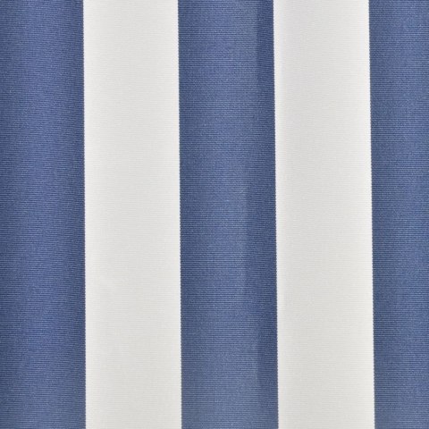  Tkanina do markizy, niebiesko-biała, 4 x 3 m (bez ramy) Lumarko!