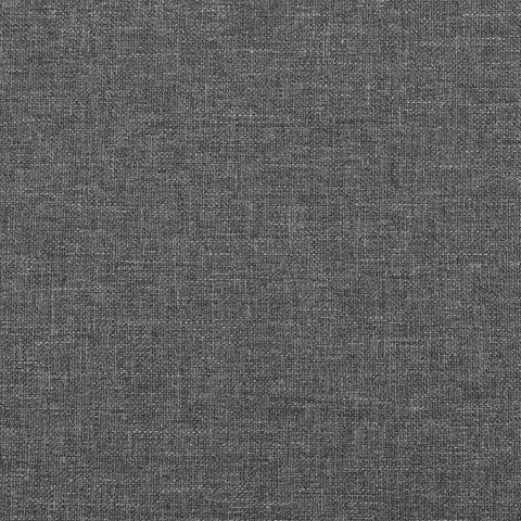  Łóżko kontynentalne z materacem, ciemnoszara tkanina 100x200 cm Lumarko!