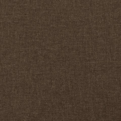  Łóżko kontynentalne z materacem, brązowe, tkanina, 90x200 cm Lumarko!