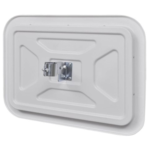  Convex lustro drogowe prostokątne 40 x 60 cm z odblaskową ramą Lumarko!