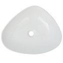  Ceramiczna umywalka trójkątna 50,5 x 41 x 12 cm, biała Lumarko!