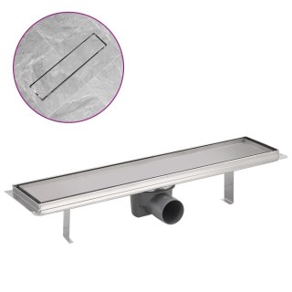 Odpływ/Spust przysznicowy liniowy 530x140 mm, stal nierdzewna Lumarko!