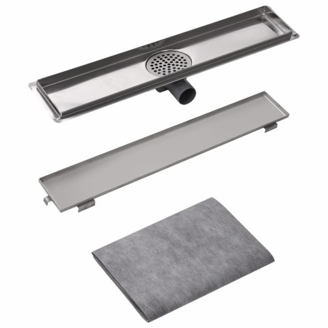  Odpływ/Spust przysznicowy liniowy 630x140 mm, stal nierdzewna Lumarko!