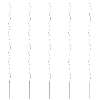  Spiralne podpórki do roślin, 5 szt., 170 cm, stal galwanizowana Lumarko!