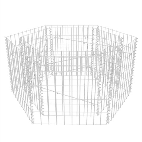  Podwyższona donica gabionowa, sześciokąta, 100 x 90 x 50 cm Lumarko!